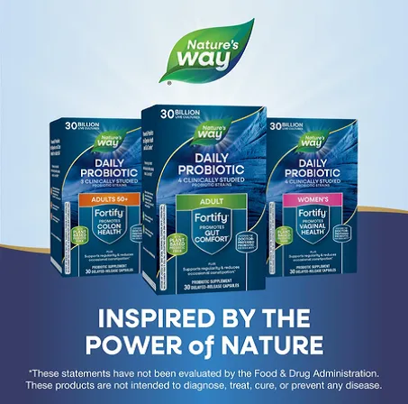 Пробиотиците на Nature's Way с -15% през август!