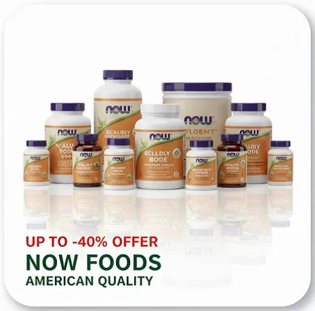 NOW FOODS с 800+ промо предложения