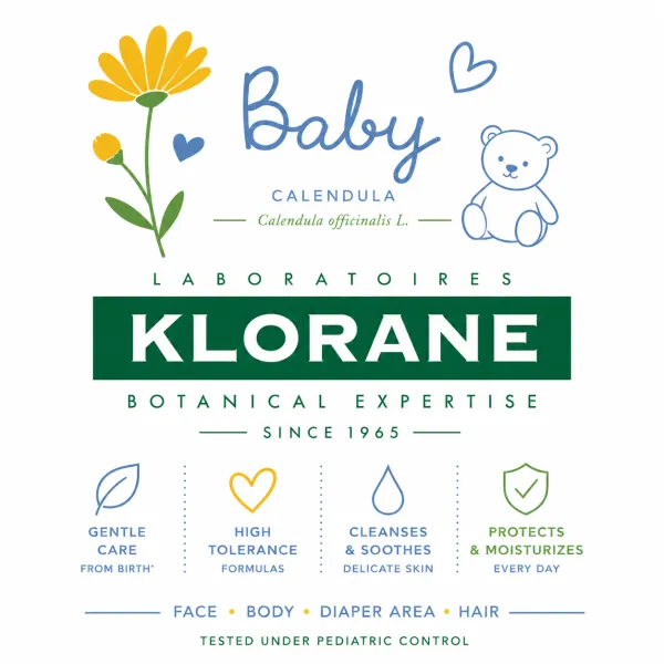 Klorane Baby – нежна грижа с невен за бебешка кожа и коса