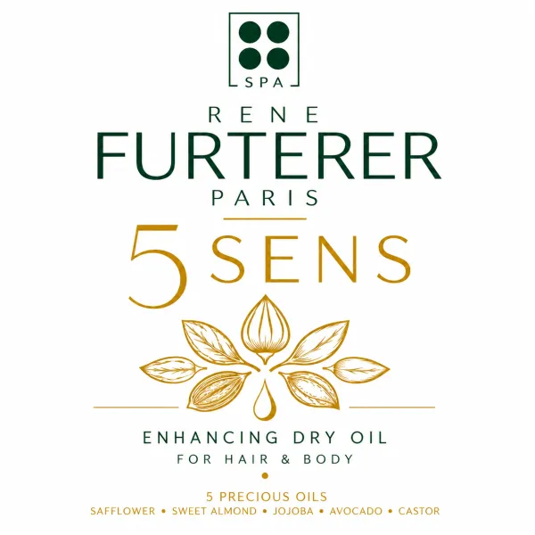 Rene Furterer 5 Sens – подхранваща грижа и блясък за коса и тяло