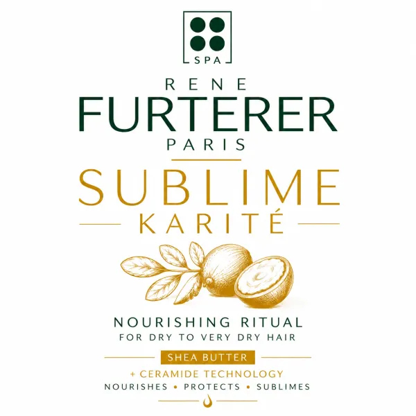 Rene Furterer Sublime Karite – подхранваща грижа за суха и много суха коса