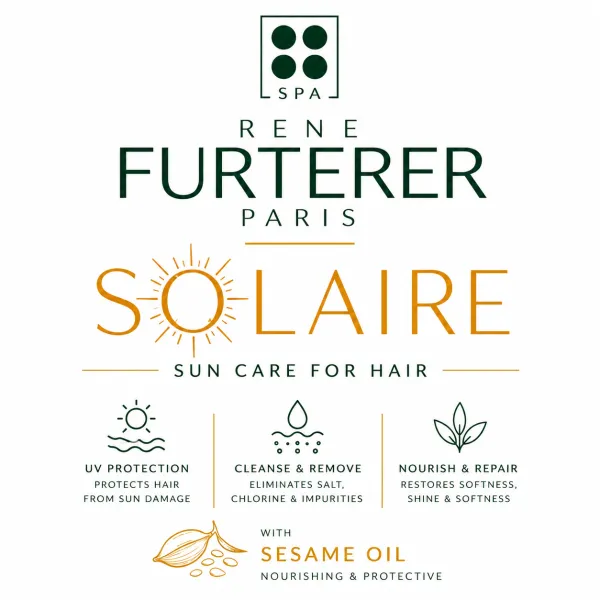 Rene Furterer Solaire – слънцезащитна грижа за косата през лятото