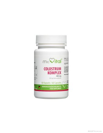 Коластра + Фолиева киселина х 60 капсули Vitabay | McVital Colostrum Complex