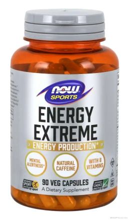 Sport Energy Extreme Витамини и растителни екстракти за Спортисти и Енергия х 90 капсули Now Foods