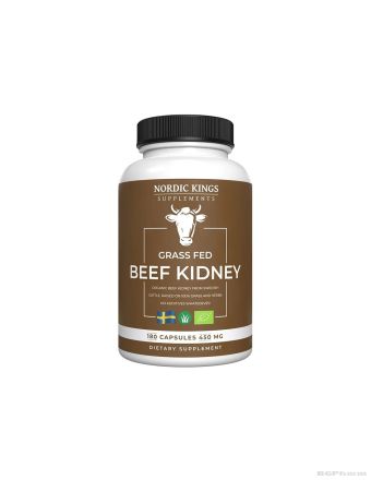 Телешки бъбреци БИО х 180 капсули Nordic Kings | Beef Kidney