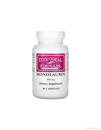 Монолаурин 600 мг х 90 капсули за имунитет и енергия Ecological Formulas | Monolaurin