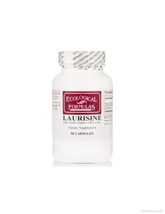 Лауризин (Калцин, Монолаурин и Л-Лизин) х  90 капсули Ecological Formulas