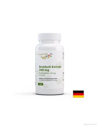Броколи екстракт + Селен х 100 капсули ВИТА УЪРЛД | Vita World Broccoli & Selenium