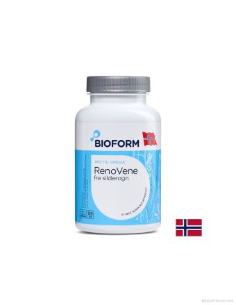 РЕНОВЕНЕ Формула с херинга и водорасли 500 мг х 180 капсули БИОФОРМ | Bioform RenoVene