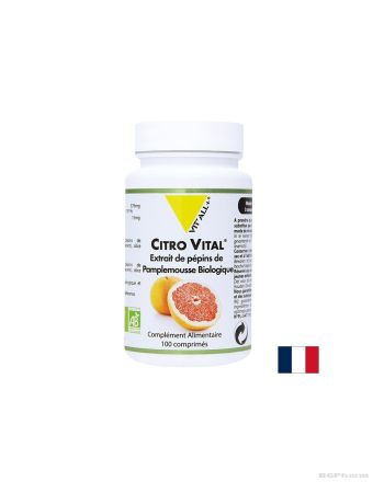 Ацерола + Грейпфрут семена екстракт х 100 таблетки ВИТАЛ ПЛЮС | Vit'all + Citro Vital®