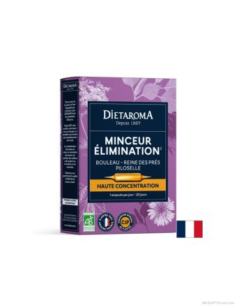 Билкова формула за отслабване с бреза, блатен тъжник и миши уши х 20 ампули ДИЕТАРОМА | Dietaroma