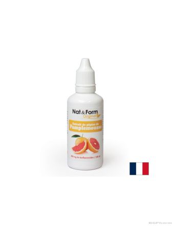 Екстракт от семена на грейпфрут + биофлавоноиди х 50 мл NAT&FORM