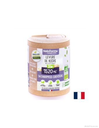 Бирена мая БИО х 90 капсули за коса, кожа и нокти NAT&FORM