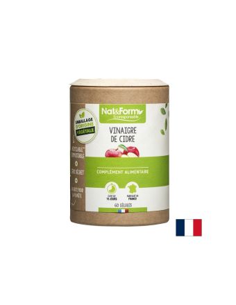 Ябълков оцет 270 мг х 60 капсули NAT&FORM