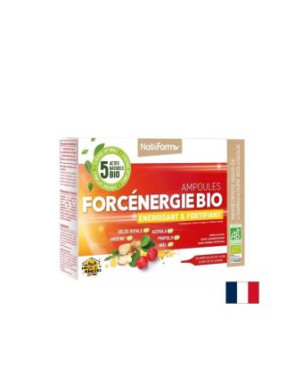 Течна формула за енергия и тонус х 20 ампули за пиене NAT&FORM | Ampoile Forcenergie