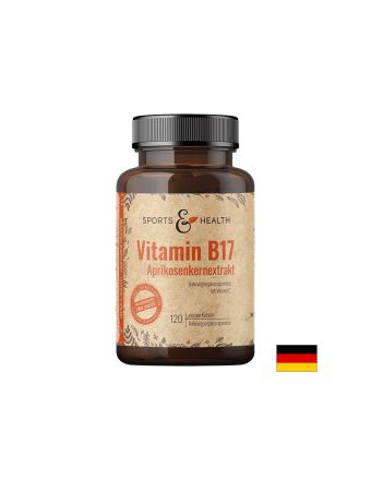 Витамин Б17 Амигдалин - Екстракт от кайсиеви ядки х 120 капсули Sports & Health Solutions | Vitamin B17