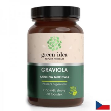 Гравиола екстракт от плод 350 мг x 60 капсули GREEN IDEA