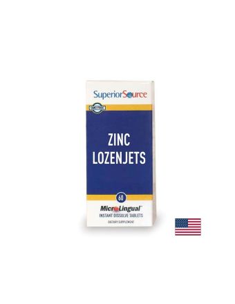 Цинк + Витамин Ц х 60 сублингвални таблетки Superior Source