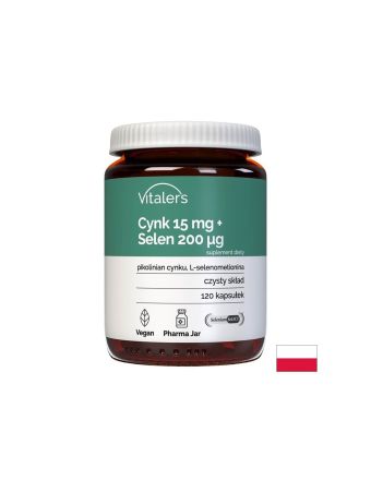 Цинк пиколинат + Селен ( L-Селенометионин ) х 120 капсули Vitaler's | Zinc + Selenium