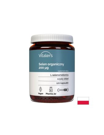 Селен ( L-селенометионин ) 200 мкг х 120 капсули Vitaler's | Selenium