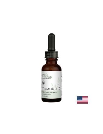 Витамин Б12 Метилкобаламин 2000 мкг на капки х 29.6 мл EARTH HARMONY NATURALS | Vitamin B12