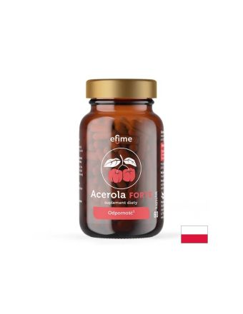 Ацерола Форте 500 мг х 60 капсули за имунитет и антиоксидантна защита Ekamedica