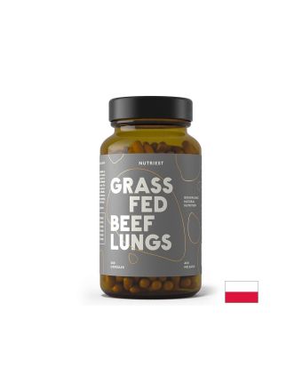 Говежди бял дроб + черен дроб 400 мг х 240 капсули Nutriest | Beef Liver & Lungs