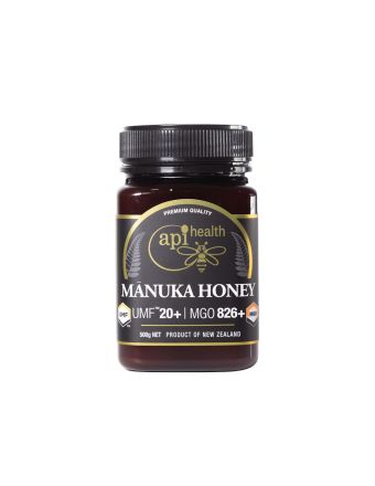 Манука мед UMF™ 20+ / MGO 826 За антимикробна защита и имунитет х 500 гр APIHEALTH