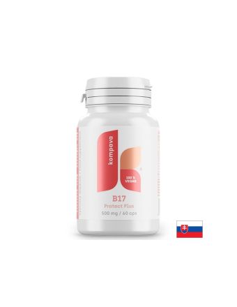 ПРОТЕКТ ПЛЮС Витамини Б17 ( Амигдалин) + Б15 ( Пангамова киселина, ДМГ) + Храносмилателни ензими х 60 капсули
