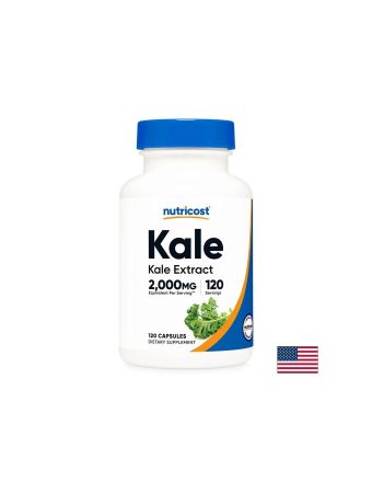 Кейл ( къдраво зеле ) екстракт 200 мг х 120 капсули Nutricost | Kale