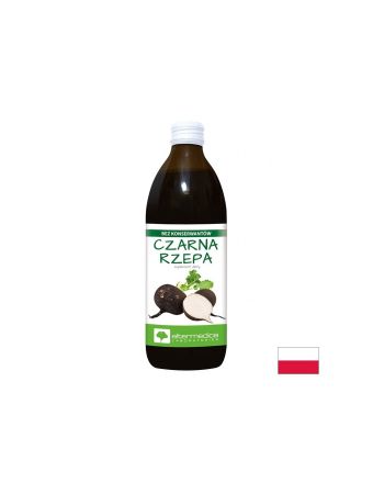 Сок от черна ряпа + Витамин Ц 500 мг х 10 дози ALTER MEDICA | Black Turnip juice