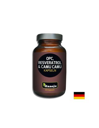 OPC + Ресвератрол + Каму каму х 60 капсули HANOJU | ORS, Resweratrol & Camu-camu
