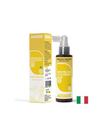 Колоиден бромелаин 650 ppm, 33 дози спрей х 100 мл AESSERE | Colloidal Bromelain