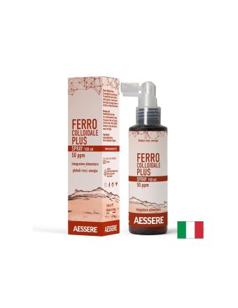 Колоидно желязо 50 ppm спрей, 33 дози х 100 мл AESSERE | Colloidal Iron Spray