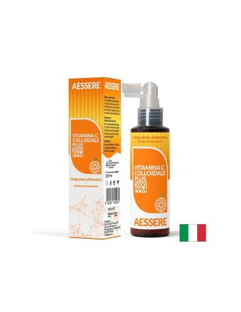 Колоиден витамин Ц 1000 ppm спрей, 33 дози х 100 мл AESSERE | Colloidal Vitamin C Spray