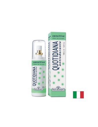 Спрей против изпотяване за чувствителна кожа х 100 мл Naturando | Quotidiana Sensitive Antiodorante