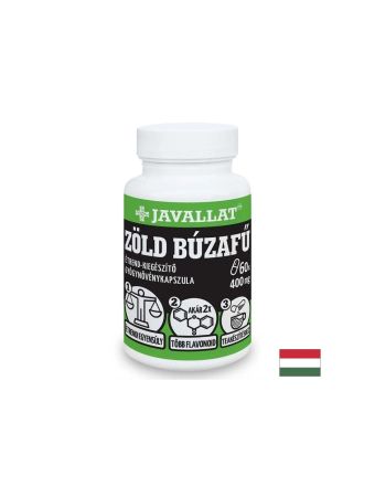 Пшенична трева 400 мг x 60 капсули Javallat | Wheatgrass