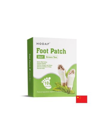 Детокс пластири за стъпала със зелен чай х 10 бр HODAF