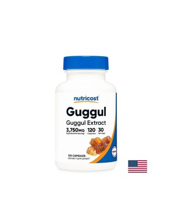 Гугул 375 мг х 120 капсули Nutricost | Gugul