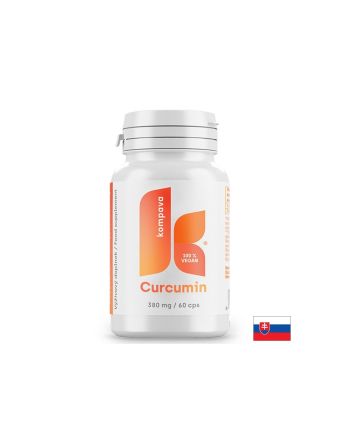 Куркумин 368 мг + Биоперин 2 мг х 60 капсули KOMPAVA | Turmeric & Bioperine