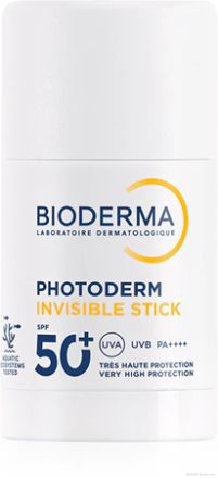 Биодерма ФОТОДЕРМ Невидим слънцезащитен стик за чувствителни зони SPF50+ 15 гр | Photoderm Bioderma