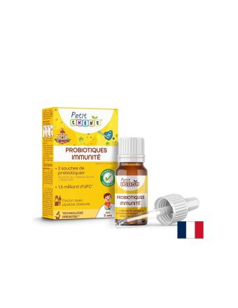 Пробиотик за деца 1.5 млрд CFU + Витамин Д3 на капки х 5.5 мл Les Trois Chenes | Probiotic Drops