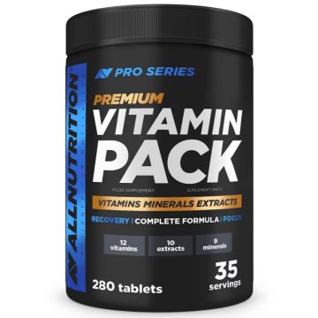 Премиум мултивитамини + минерали х 280 таблетки Allnutrition | Premium Vitamin Pack