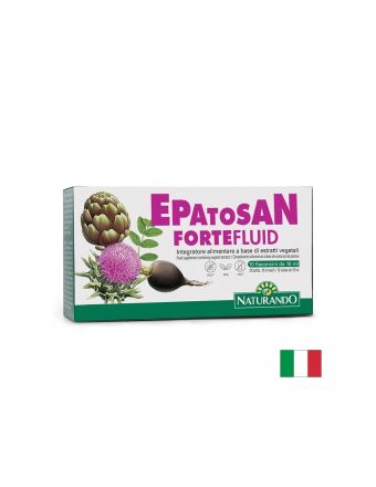 Epatosan Forte Формула за детокс, черен дроб и жлъчка х 10 флакона Naturando