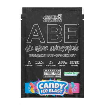 Азотен бустер сашета / дози 6 бр х 12.5 гр Applied Nutrition | ABE - Ultimate Pre-Workout