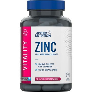 Цинк бисглицинат хелат 15 мг х 90 таблетки Applied Nutrition | Zinc