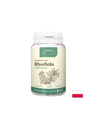 Златен корен ( Родиола ) + Магнезий малат х 100 капсули Nanga | Rhodiola & Magnesium Malate