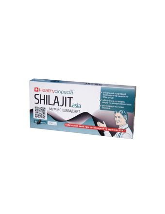 Шилажит Мумио 400 мг х 30 капсули ELIXIR | Shilajit Asia