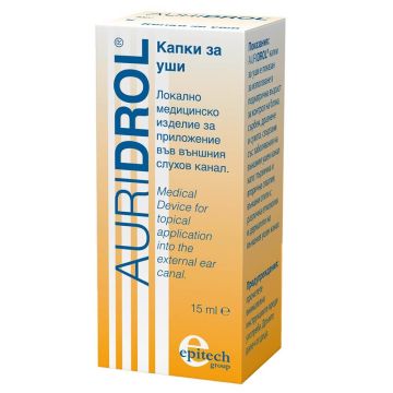 АУРИДРОЛ Капки за уши х 10 мл NATURPHARMA | Auridrol ear drops