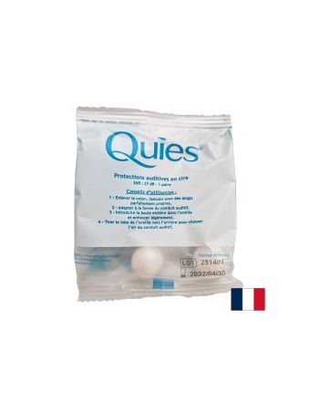 Восъчни тапи за уши 27 Db х 1 чифт QUIES